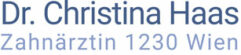 Zahnärztin 1230 Wien – Dr. Christina Haas Logo